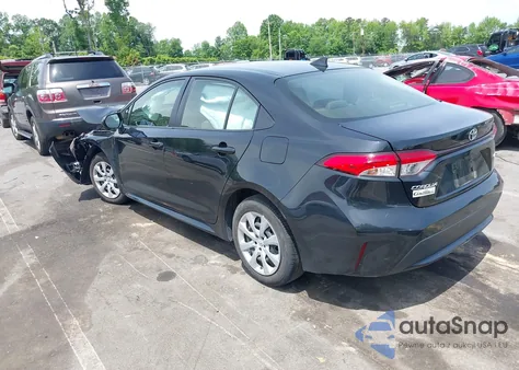 2022 Toyota Corolla Le z USA, uszkodzony, nr VIN JTDEPMAE9NJ217602
